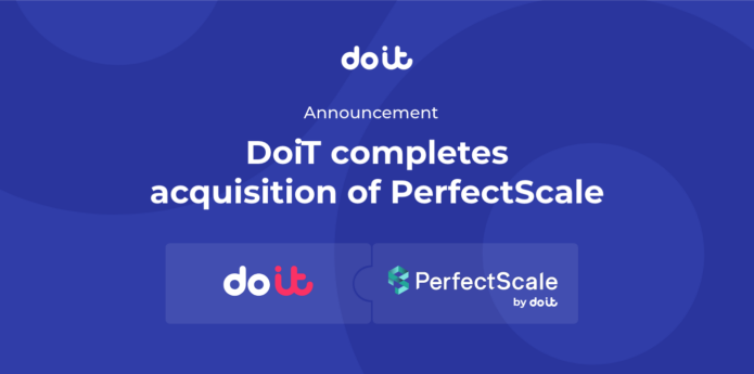 Social graphics for PerfectScale announcement 1394x692